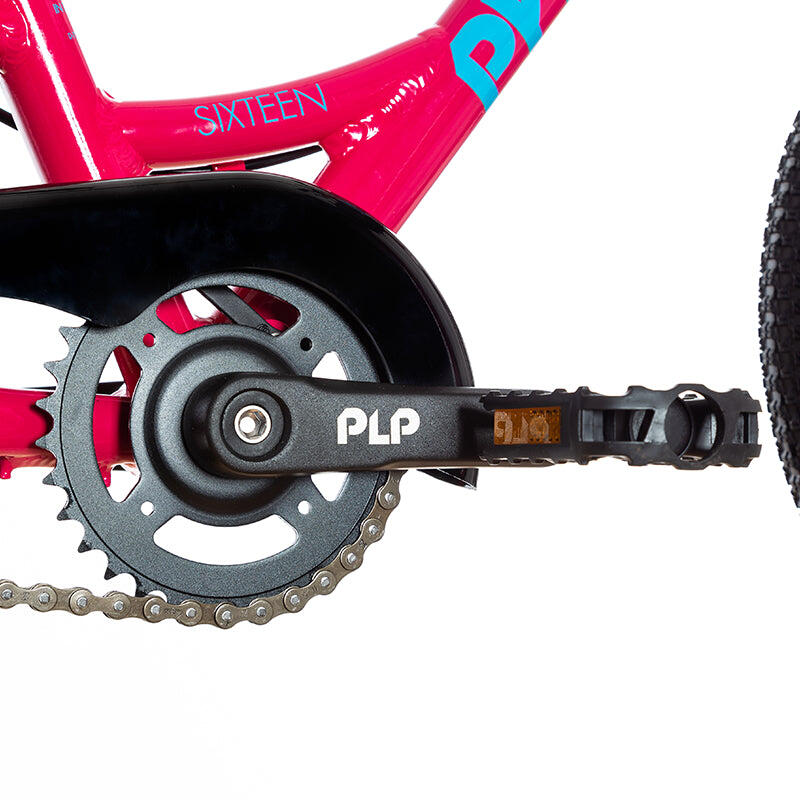 PYRO SIXTEEN small magenta - Leichtes 16-Zoll Kinderfahrrad, Lenker mitwachsend 4/5