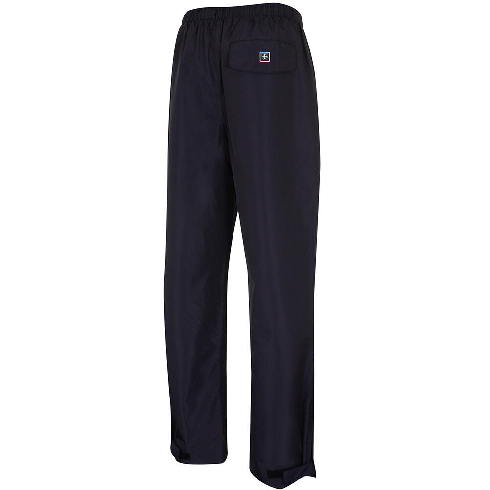 Junior Boys Dropped Hem Waterproof Golf Trousers 2/3