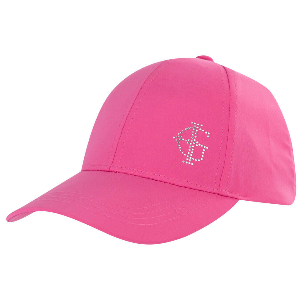 ISLAND GREEN Ladies Diamante Baseball Golf Cap