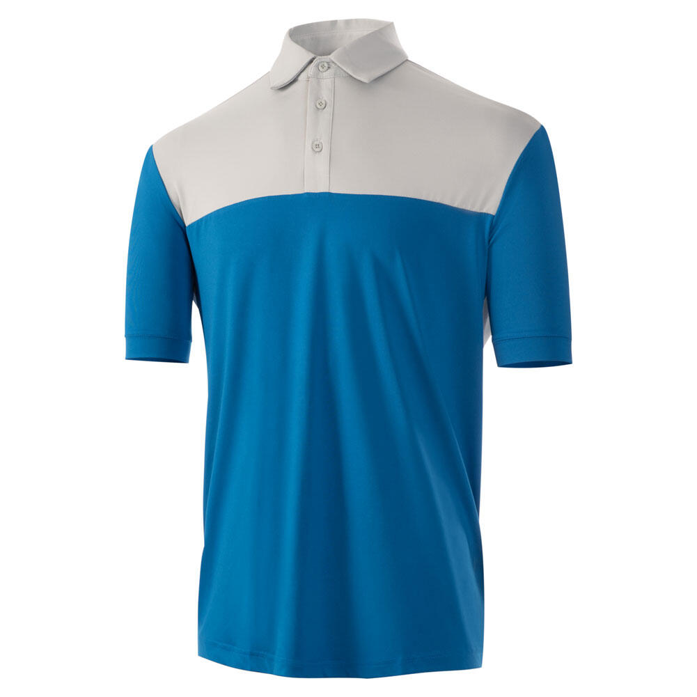 ISLAND GREEN Mens Colour Block Polo Shirt