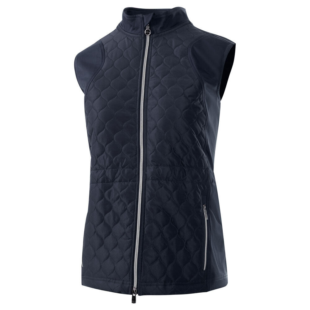 ISLAND GREEN Ladies Quilted Padded Gilet