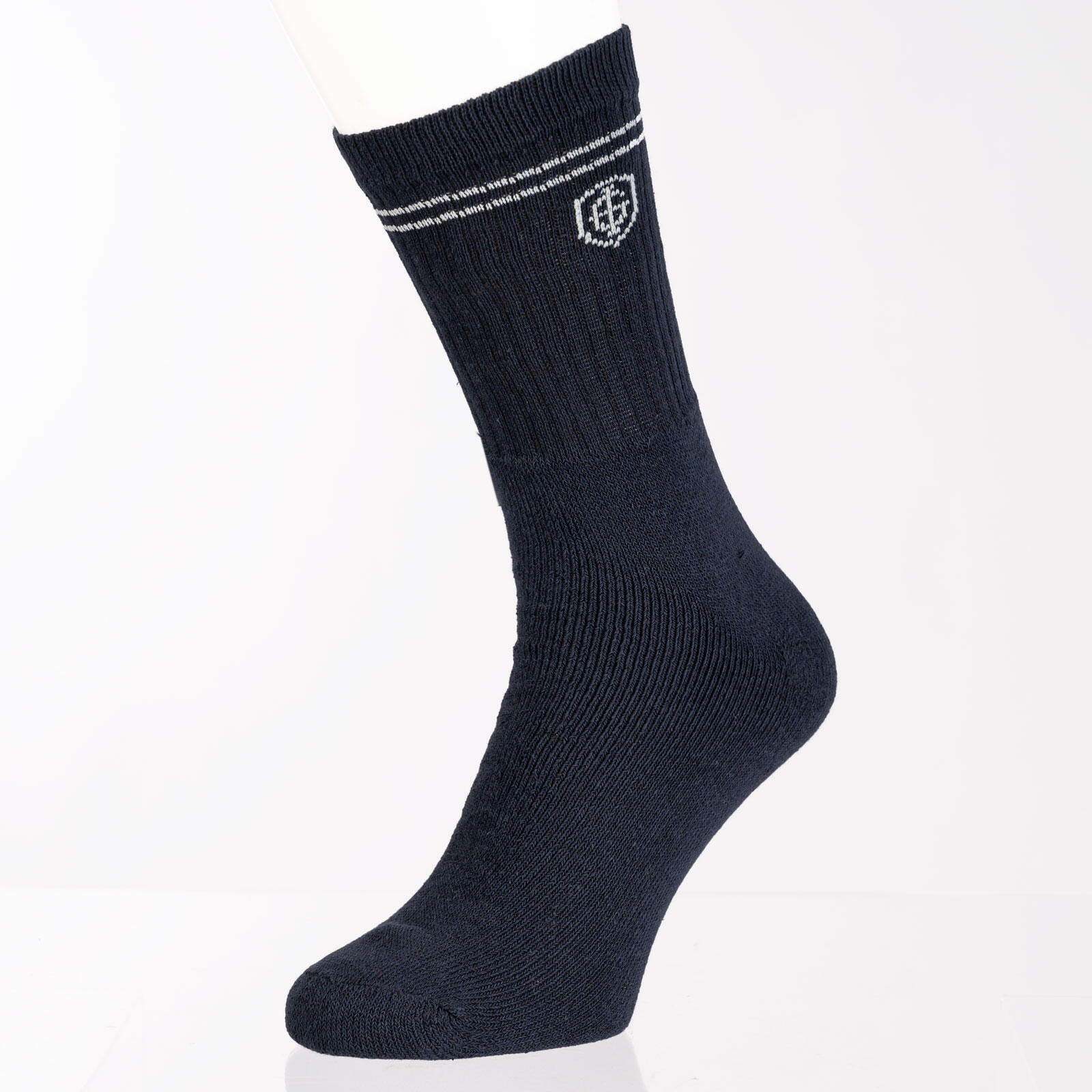 Mens Double Striped Socks 2/7