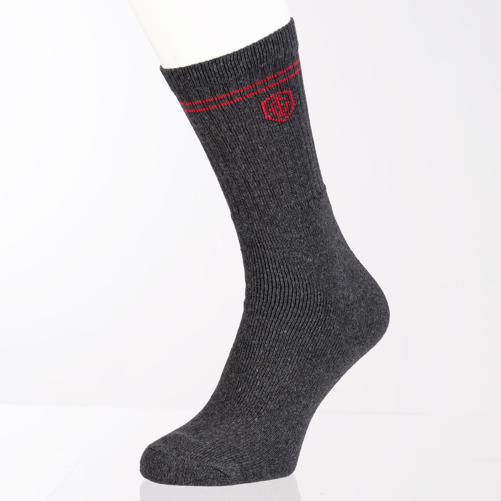 Mens Double Striped Socks 3/7