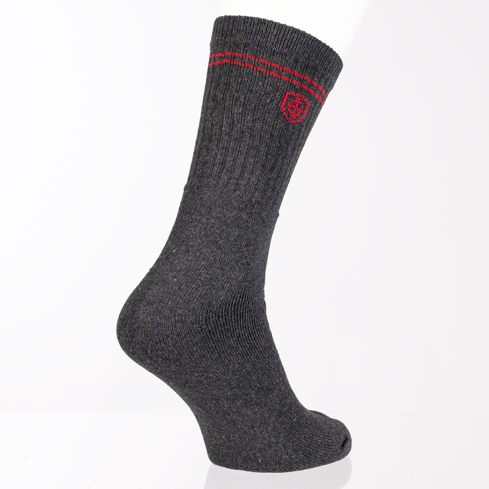 Mens Double Striped Socks 6/7