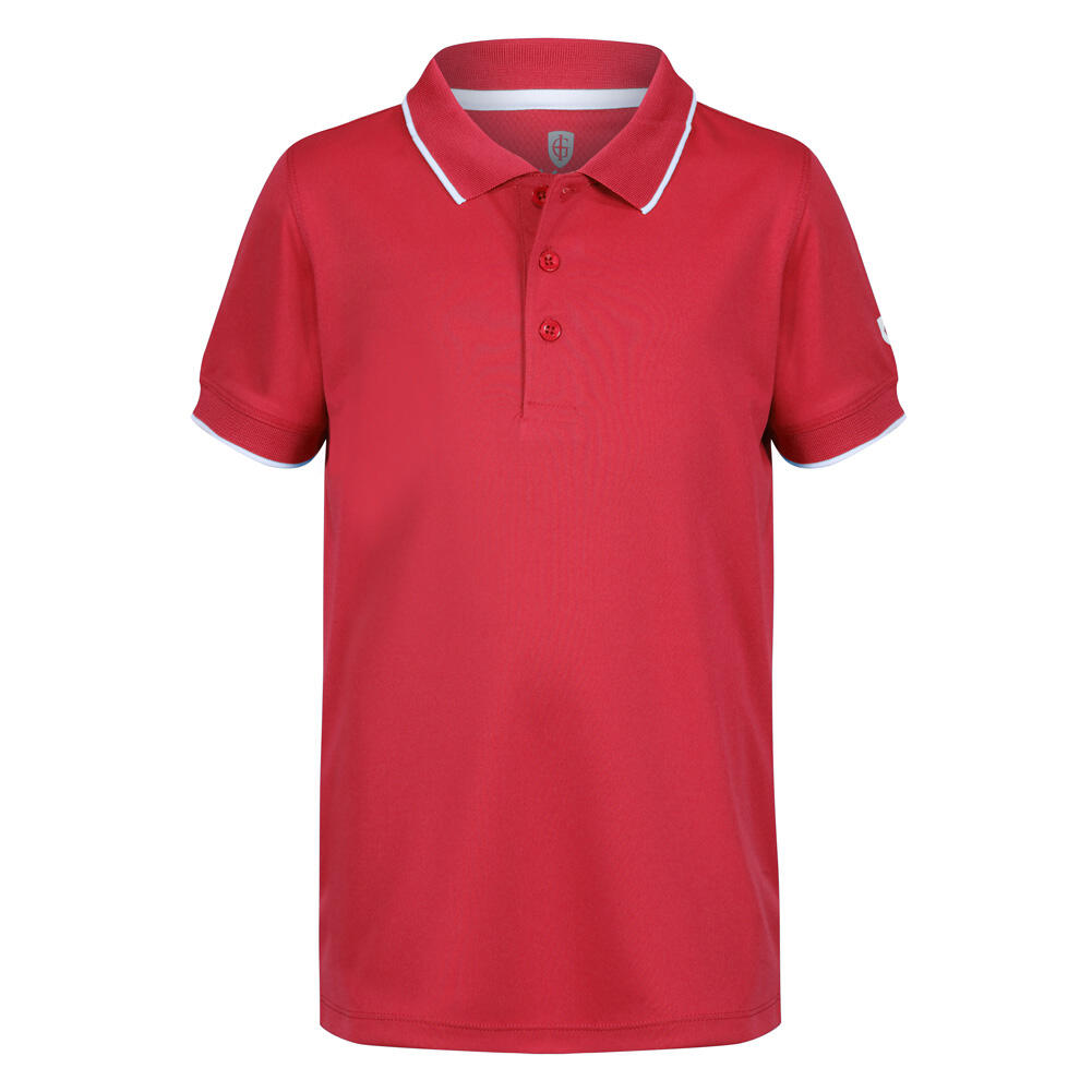 Island Green Boys Performance Golf Polo Shirt 1/2