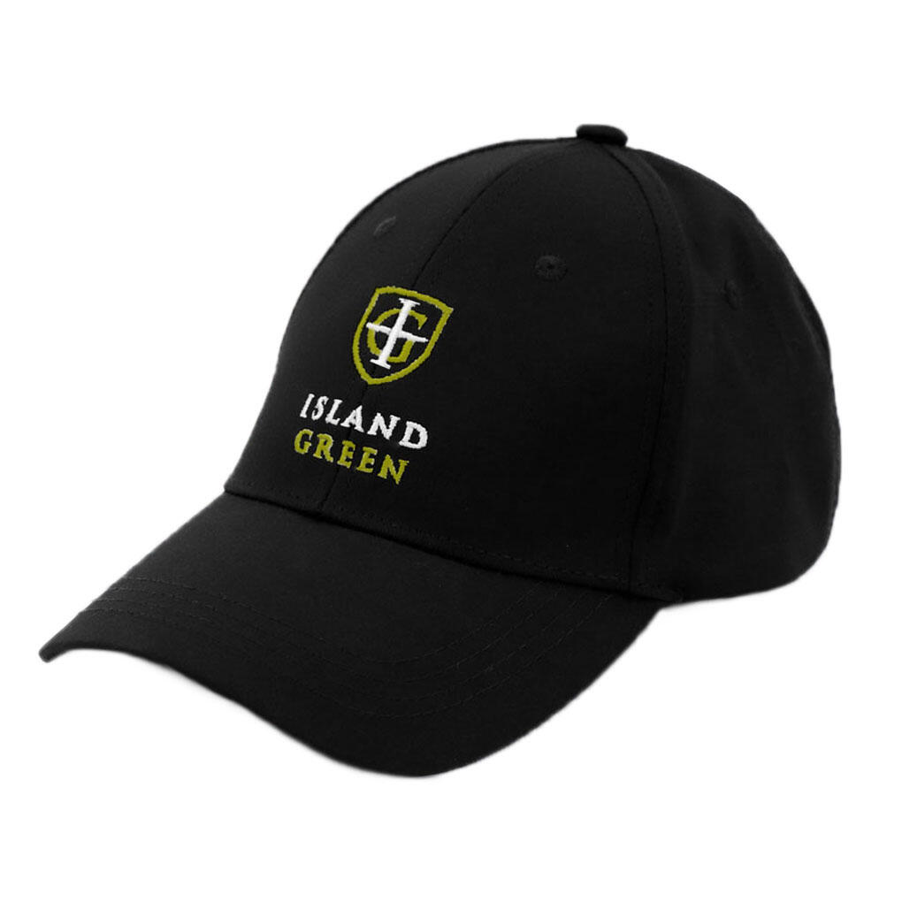 Island Green Mens Logo Curved Peak Hat 1/3
