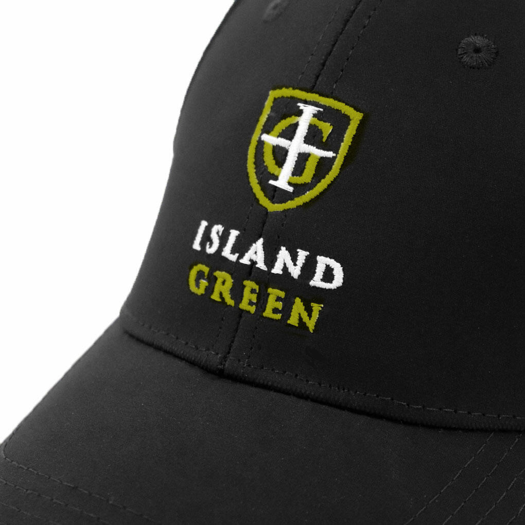 Island Green Mens Logo Curved Peak Hat 3/3
