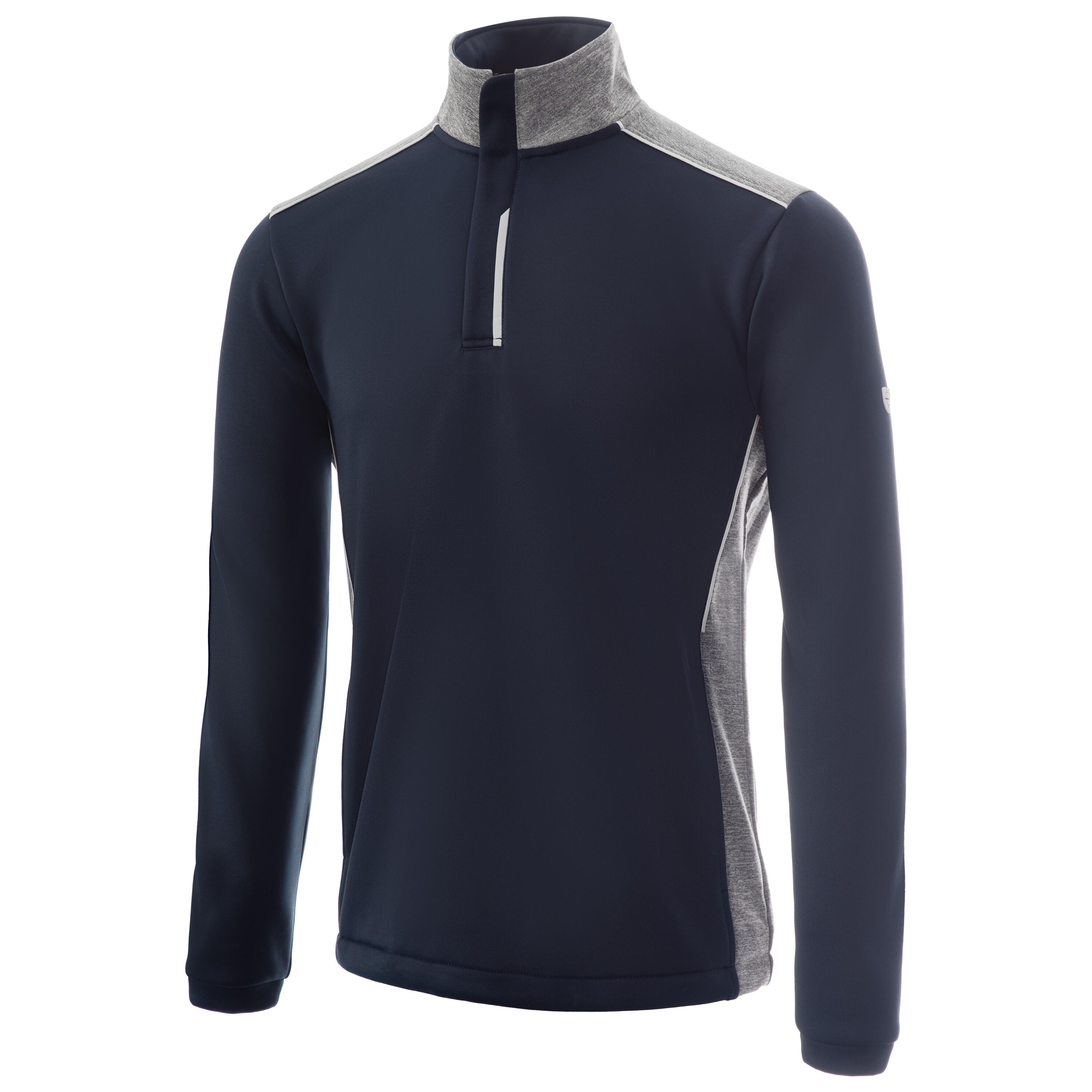 ISLAND GREEN Mens Zip Guard Golf Top Layer