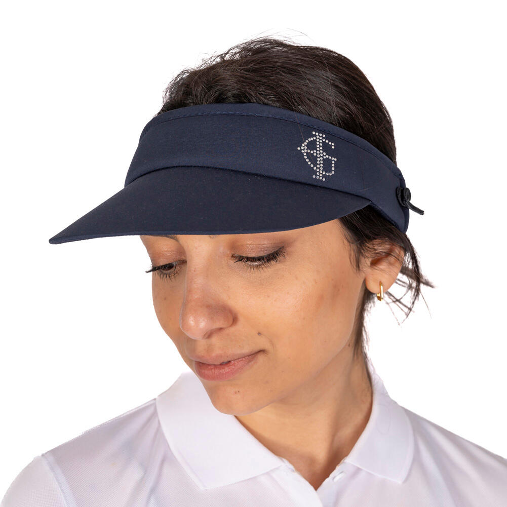 ISLAND GREEN Ladies Golf Spiral Sun Visor