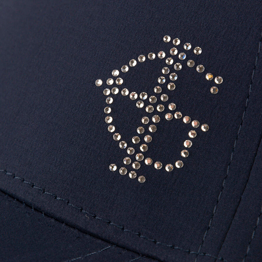 Ladies Diamante Baseball Golf Cap 4/4