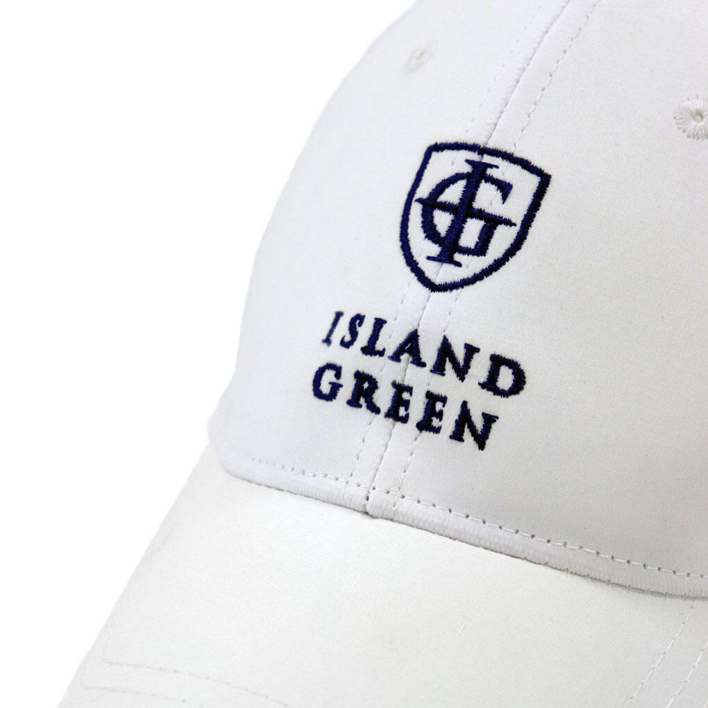 Island Green Mens Logo Curved Peak Hat 3/3