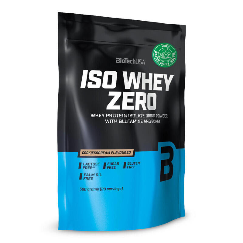 BIOTECH ISO WHEY LACT.FR-500 g COOKIES