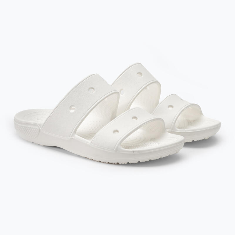 Papuci piscină surf bărbați Classic Sandal, alb