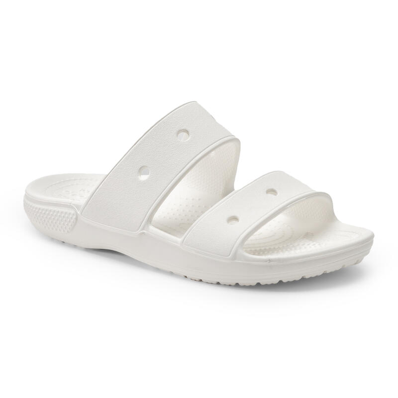 Papuci piscină surf bărbați Classic Sandal, alb