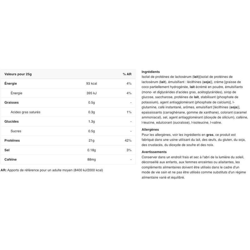 BioTechUSA Iso Whey Zero con Cafeína 908 gr