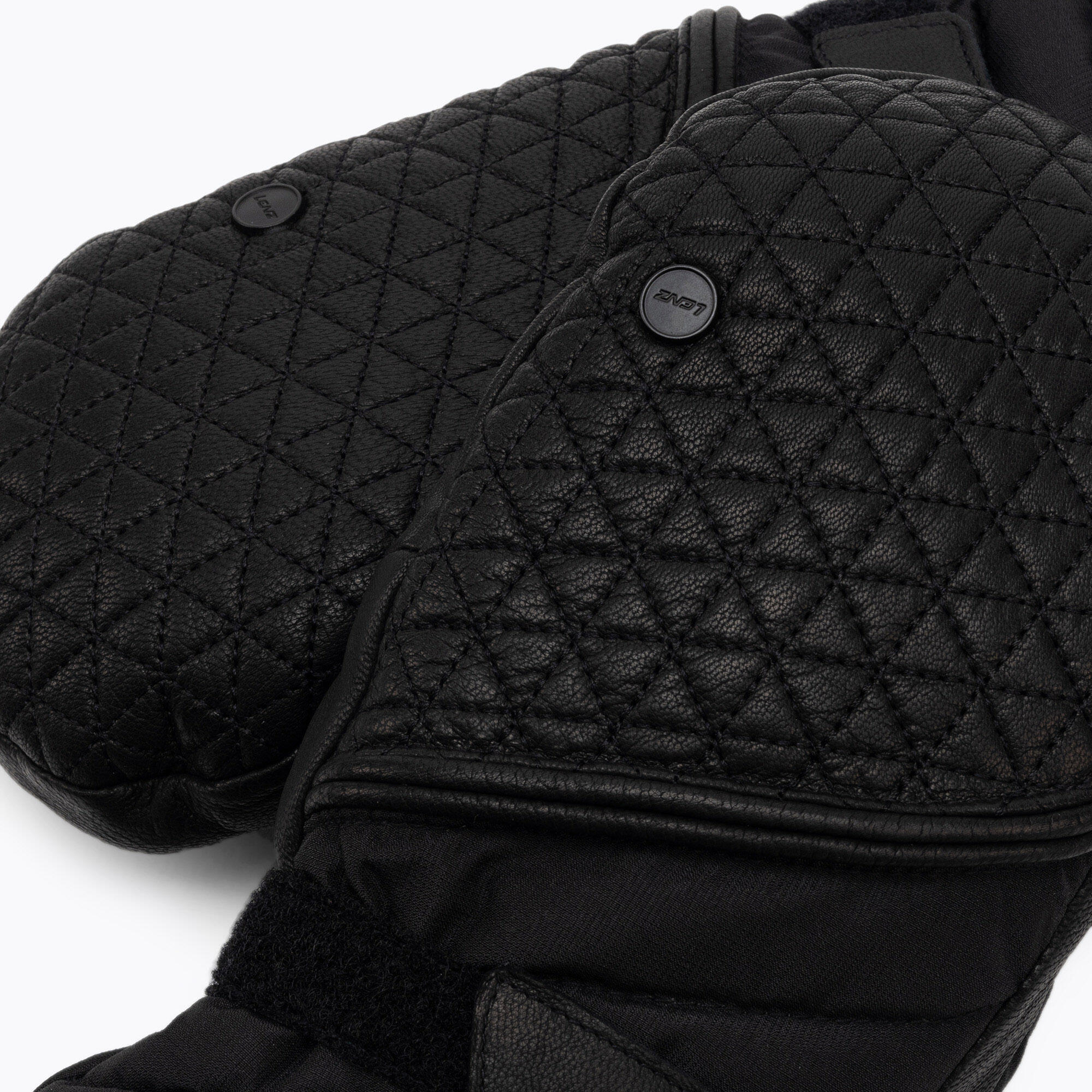 Lenz Heat Glove 6.0 Fingercap Mitten Women Black 5/7
