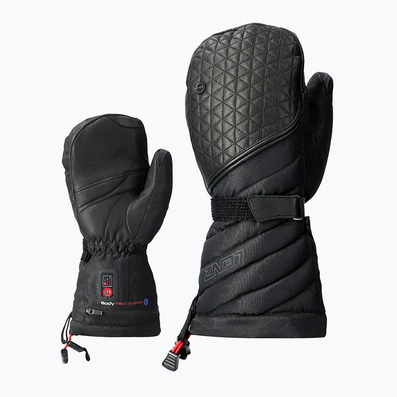 Lenz Heat Glove 6.0 Finger Cap Mittens guantes de esquí calefactables para mujer