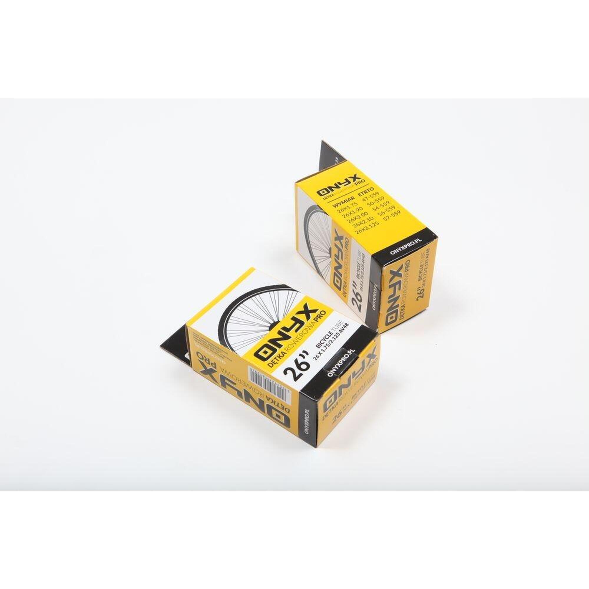 ONYX Cyklistická duše 26x1.75/2.125 AV 48 ONYX Box