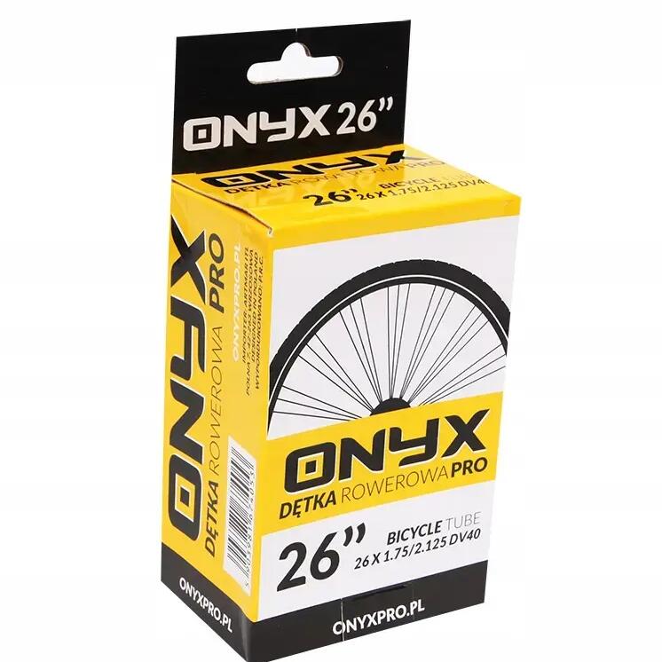 Bicycle inner tube 26×1.75/2.125 DV 40 mm ONYX (boxed)