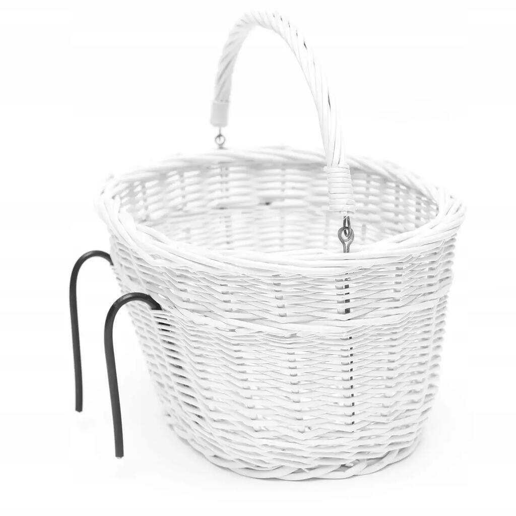 ONYX Wicker Bicycle Basket – Small,