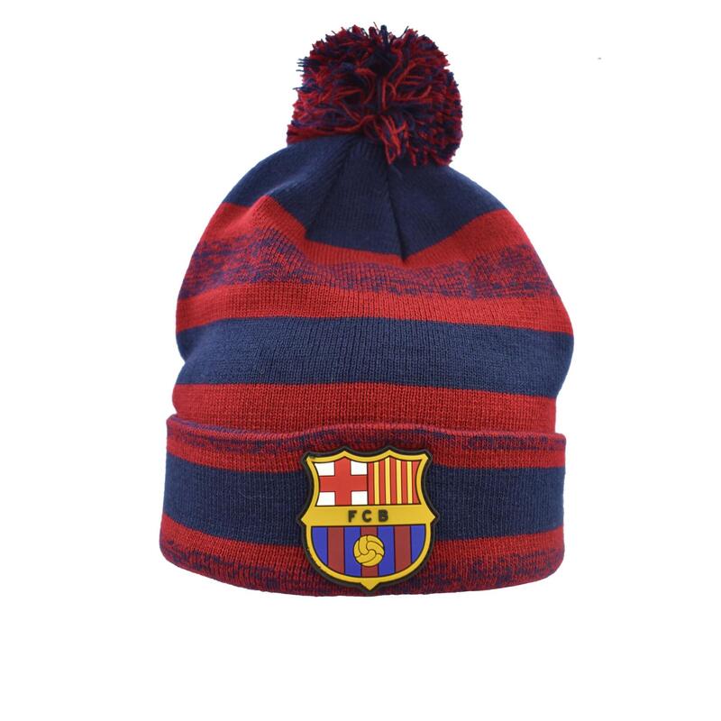 Czapka FC Barcelona beanie oficjalna licencjonowana