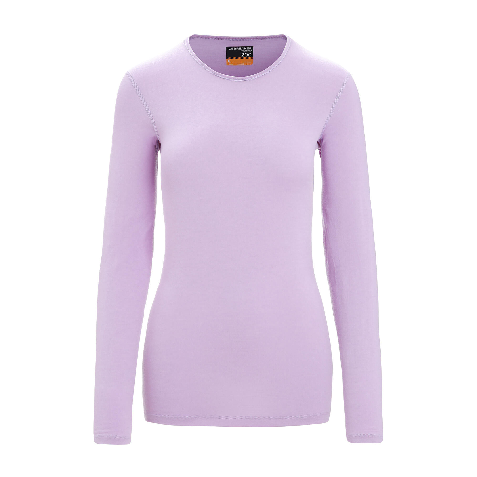 T-shirt thermique femme Icebreaker 200 Oasis LS Crewe 1/5