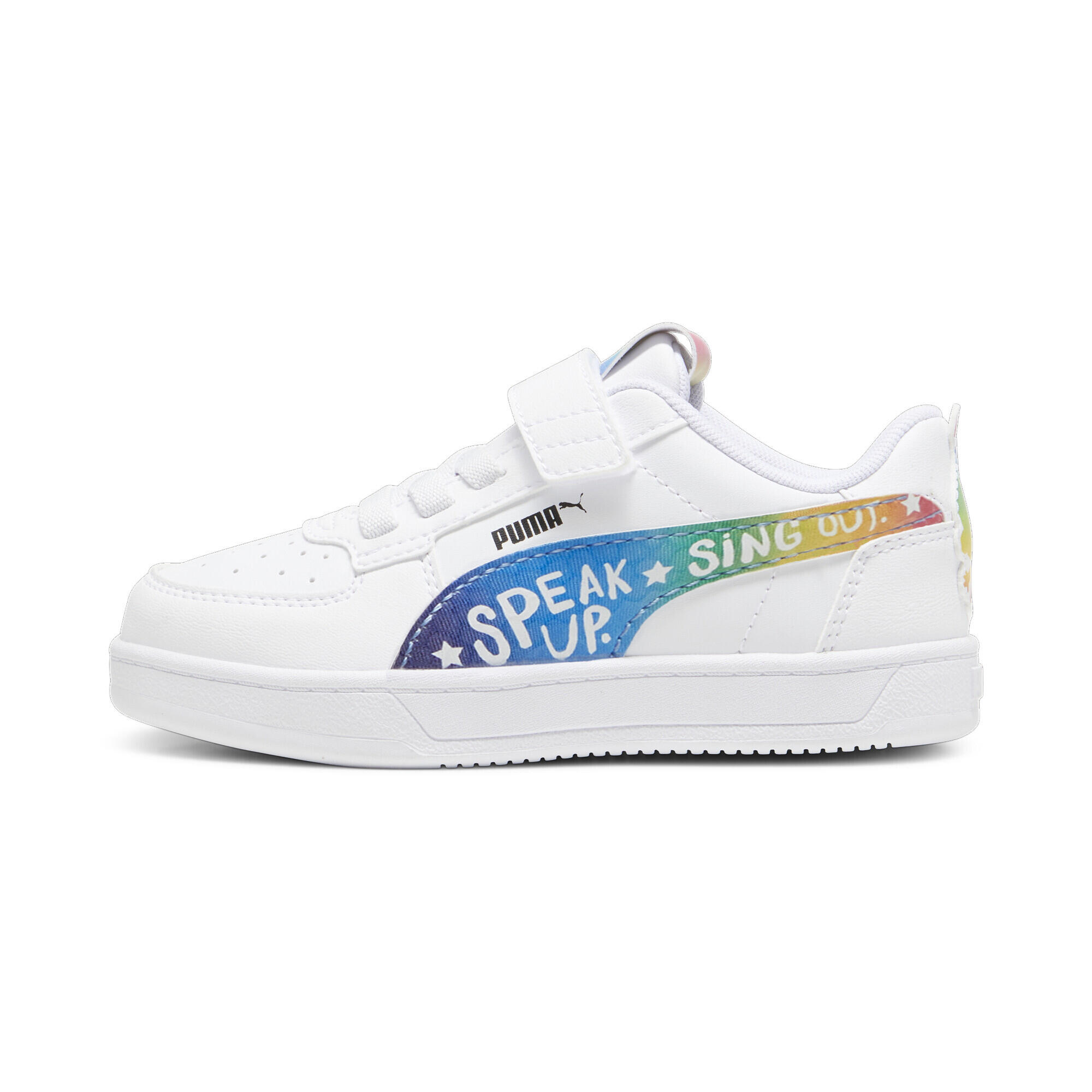 Sneakers PUMA x TROLLS Caven 2.0 da bambini PUMA White Ravish Active Red Pink 3/6