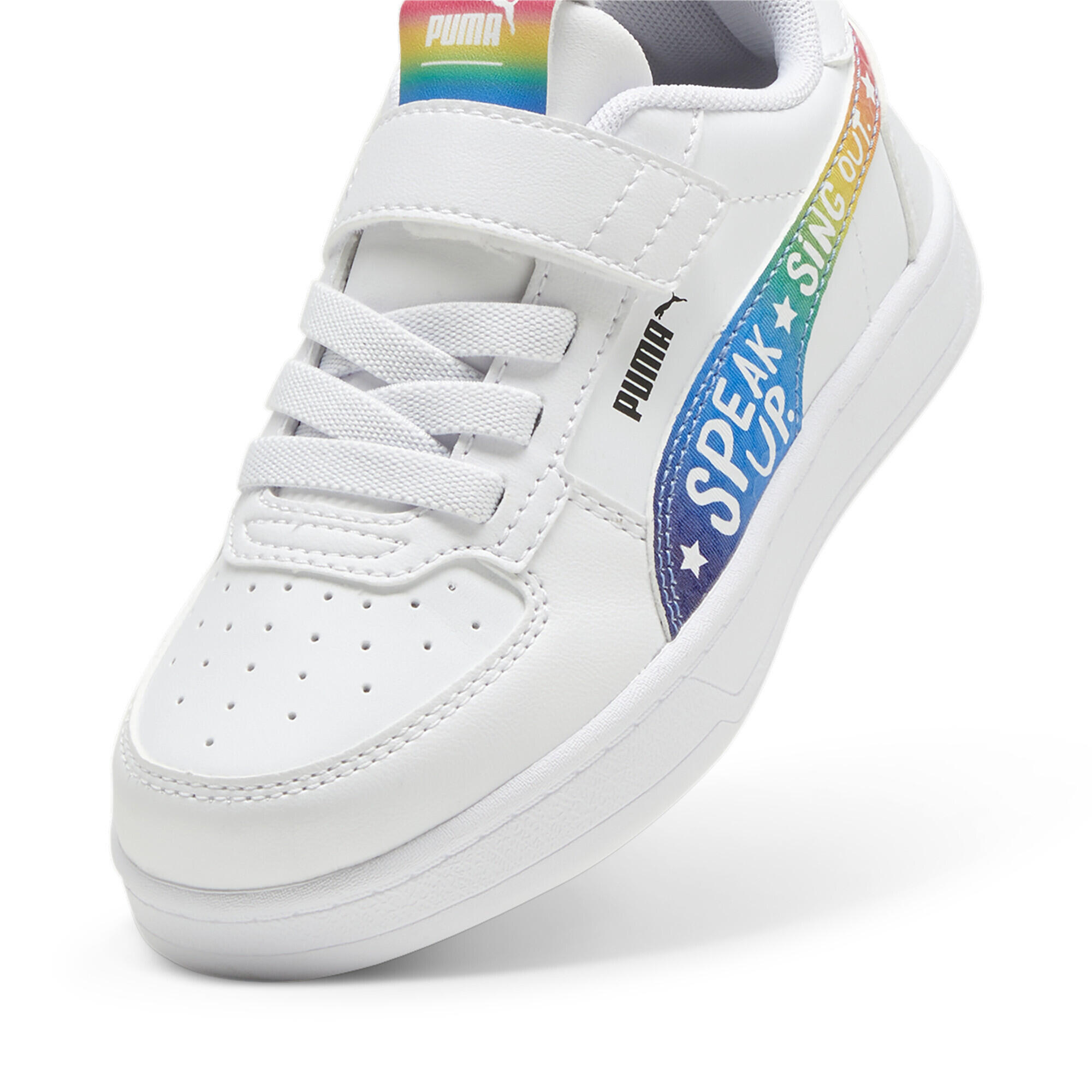 Sneakers PUMA x TROLLS Caven 2.0 da bambini PUMA White Ravish Active Red Pink 6/6