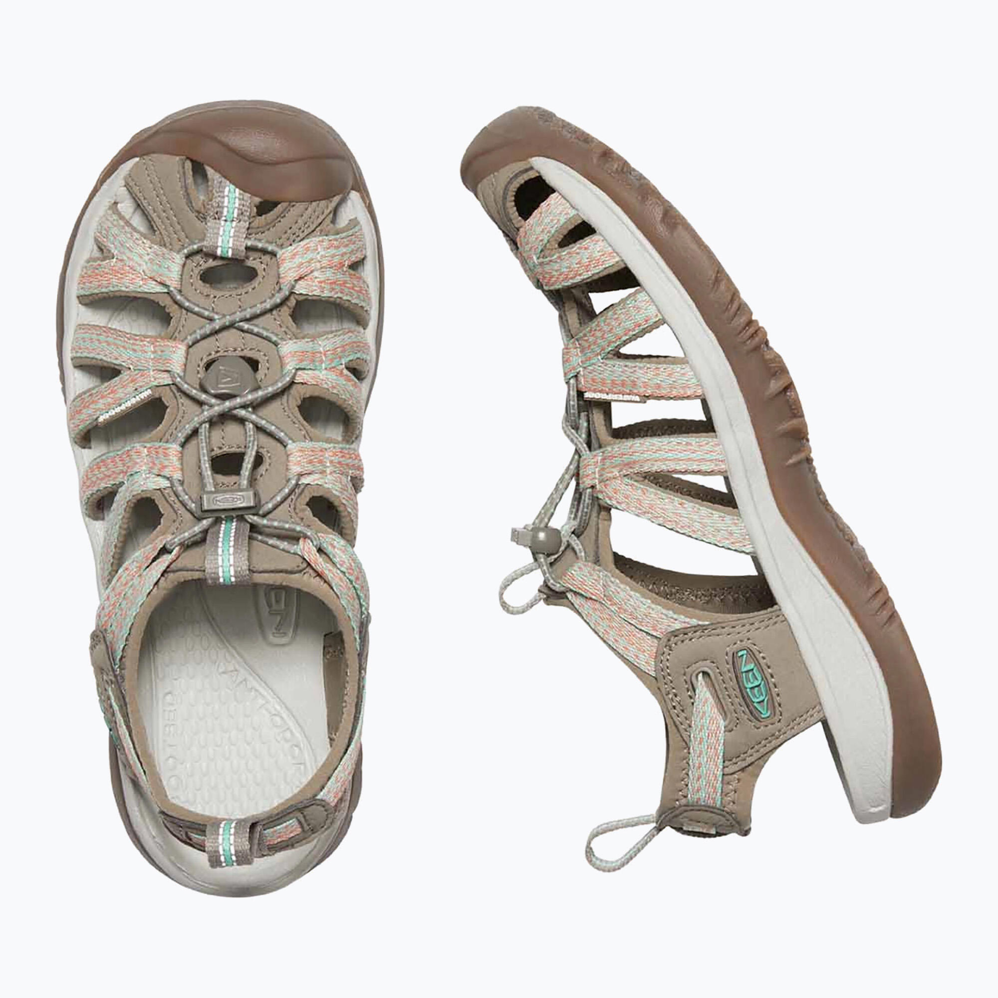 KEEN W Whisper - taupe/coral 4/5