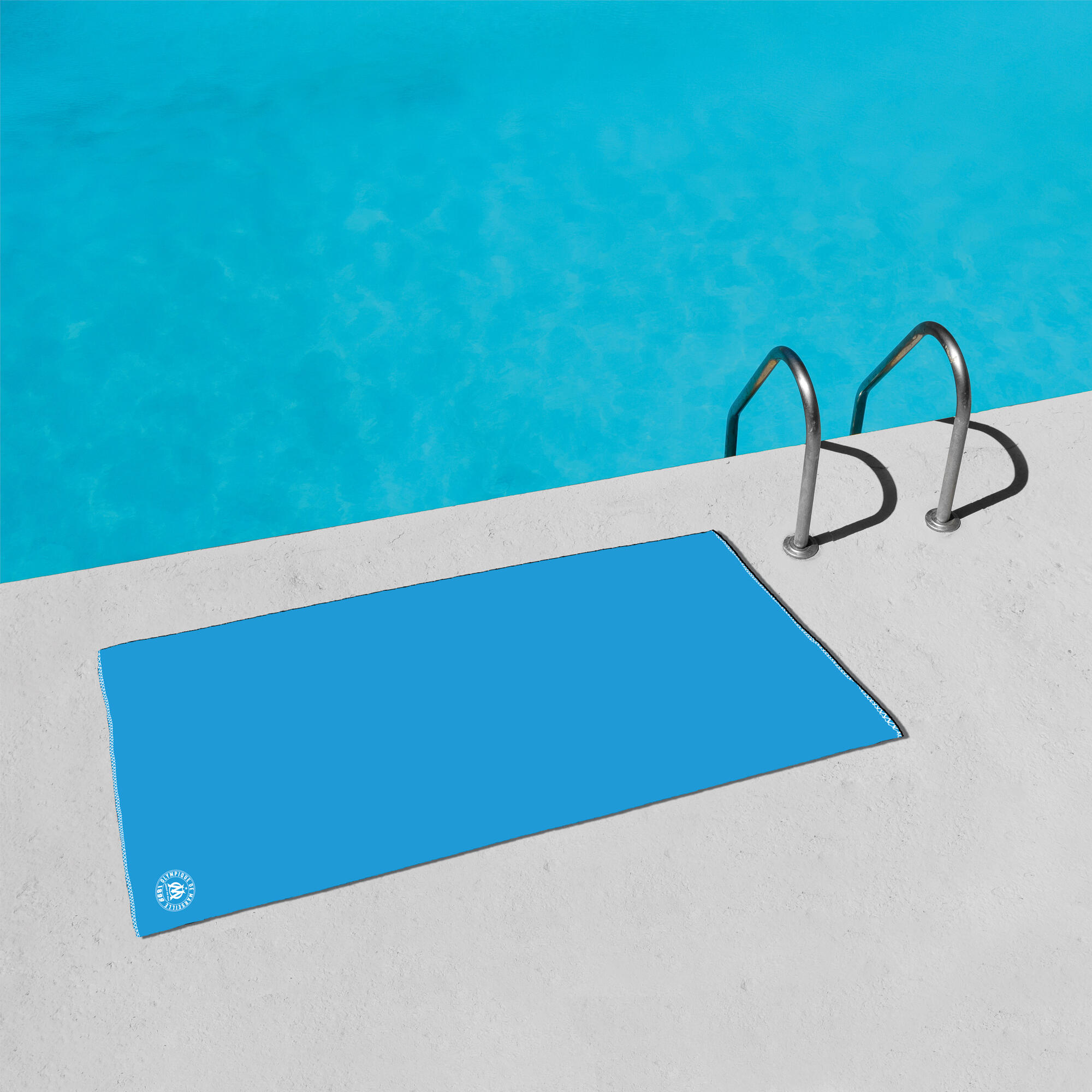 Serviette de bain 70x140 cm microfibre football Marseille - 1899 2/4