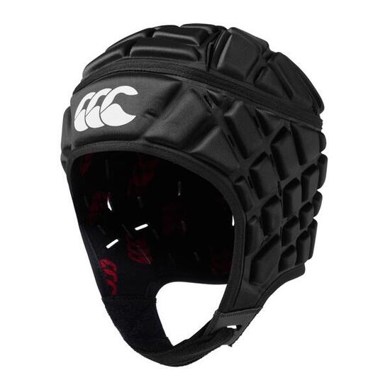 Casque de rugby Canterbury Raze pour adulte Noir uni
