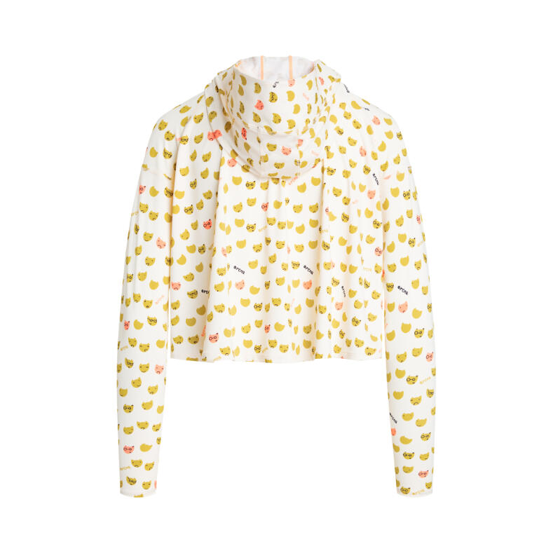 ARENA X TSUMORI CHISATO LADIES ALLOVER LS HOODED SUN