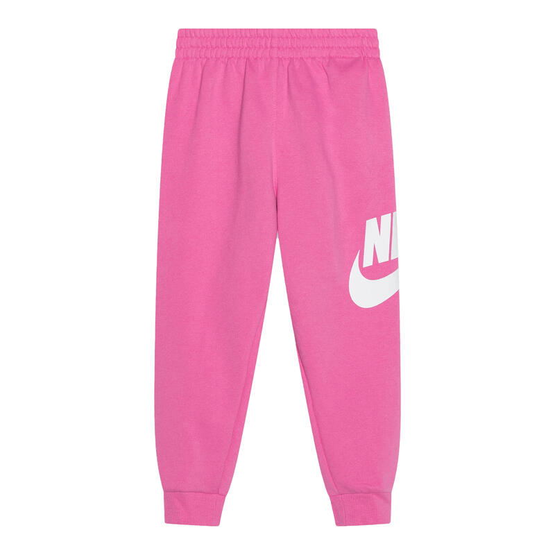 Tuta bambina nike club french terry - rosa - cotone garzato