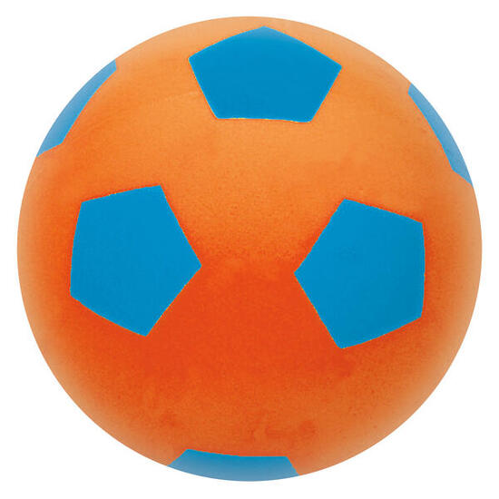 Weichschaumball Fußball ø 14 cm Handball Unisex Schwarz-Gelb, Rot-Gelb, Blau