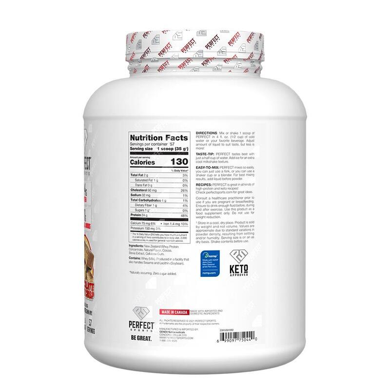 Perfect Whey Protein 4.4lbs - Chocolate Wafer