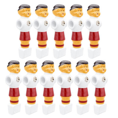Kickerfigur Classic Rot 11er Team inkl. Schrauben und Muttern Tischfußball