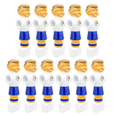 Kickerfigur Classic Blau 11er Team inkl. Schrauben und Muttern Tischfußball