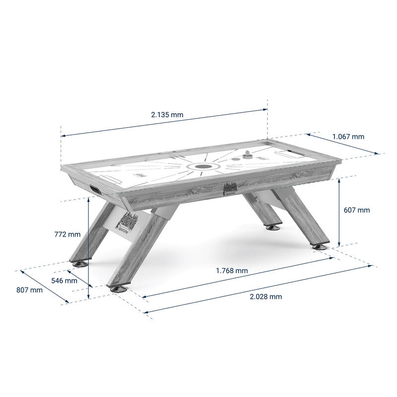 Sportime 7ft Airhockey-Tisch Alpine