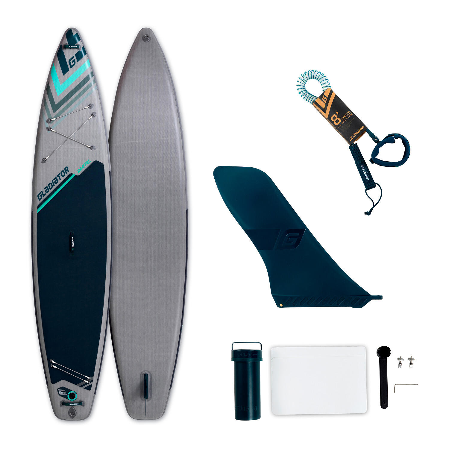 Gladiator Rental SUP Board, 12'6 Touring Board