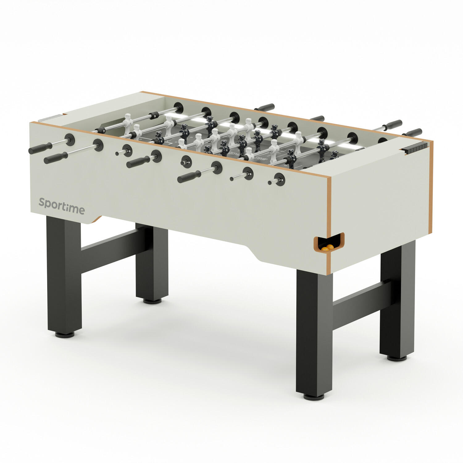 SPORTIME Calciobalilla Guardian LED Tischfußball Unisex