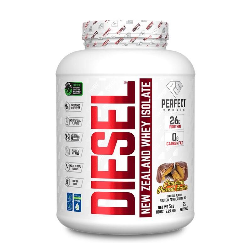 Diesel Whey Protein Isolate 5lbs - Chocolate Peanut Butter