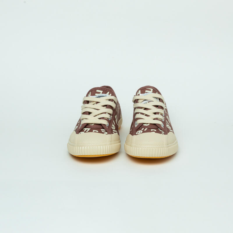 Mosaic Brick LO Canvas Shoes - Brick