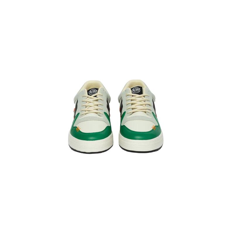 Stich Green Sneakers - Green