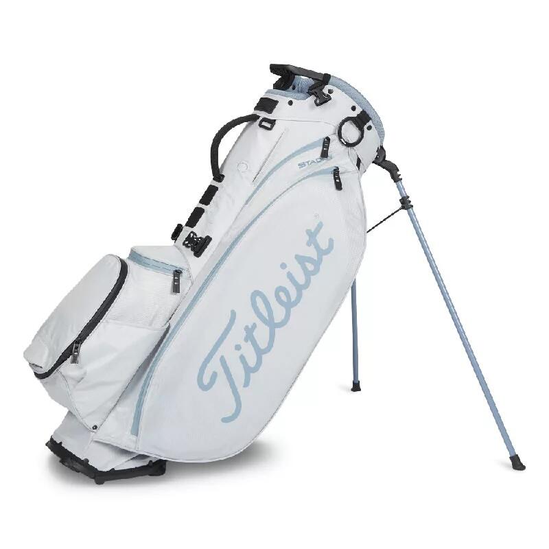 TB23SX9A-24 PLAYERS 5 "STADRY" WATERPROOF GOLF STAND BAG - GREY/BLUE