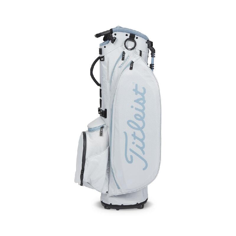 TB23SX9A-24 PLAYERS 5 "STADRY" WATERPROOF GOLF STAND BAG - GREY/BLUE