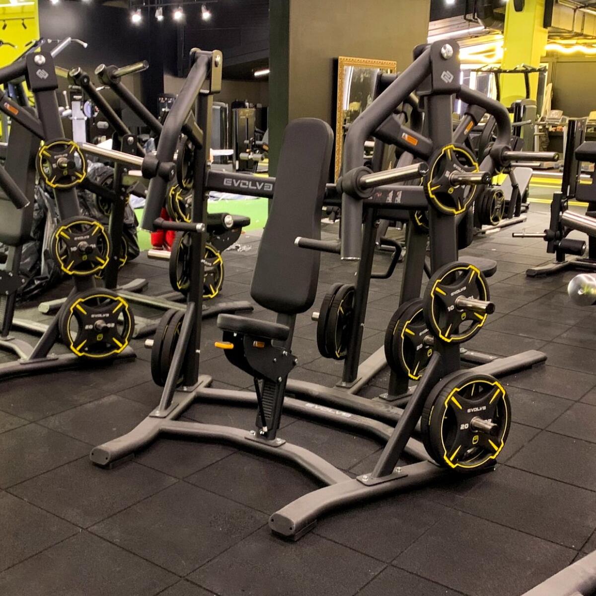 Evolve Fitness UL-10 - Chest Press Machine - Plate Loaded 7/7