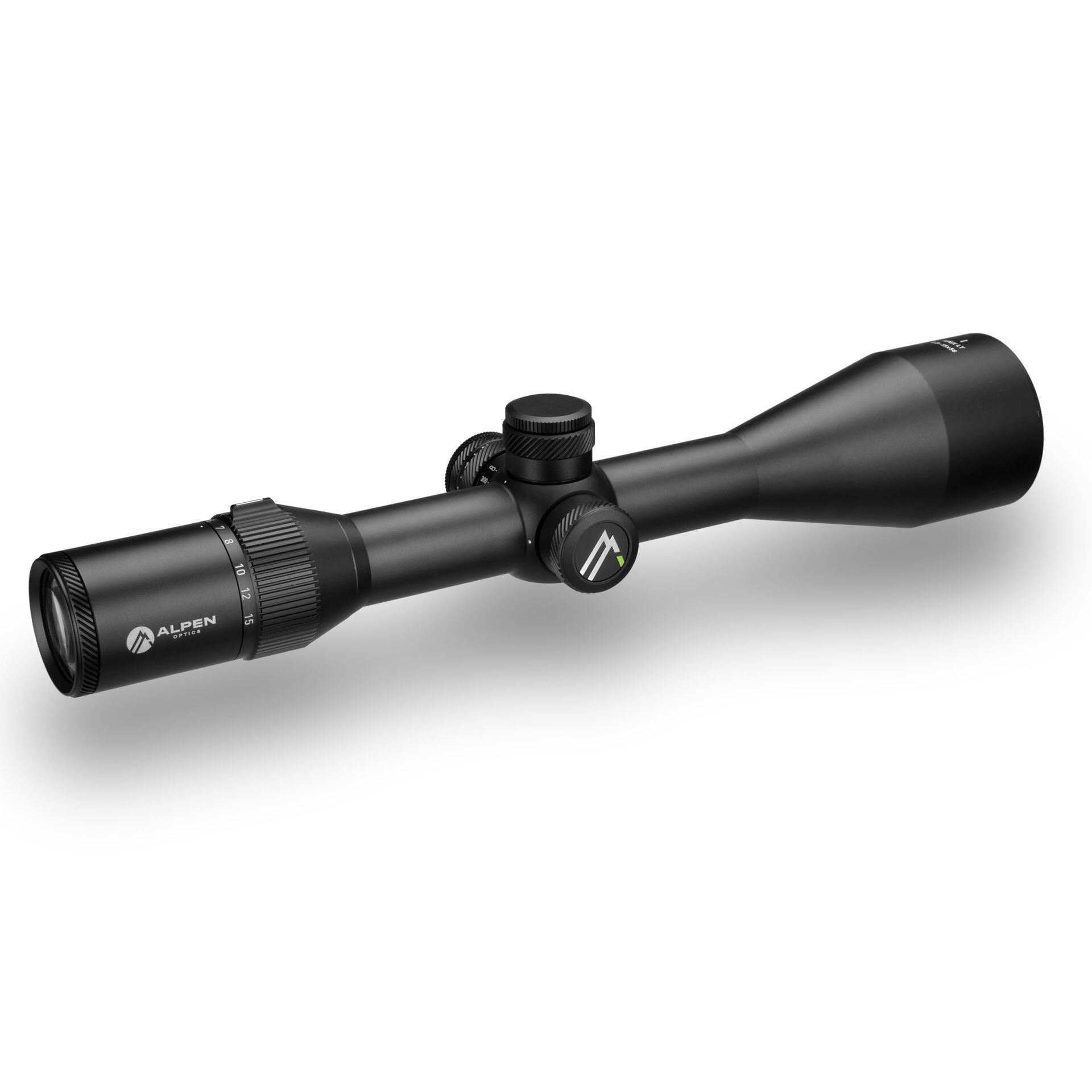 Mira de caça Apex LT 2,5-15x56 A4 ALPEN OPTICS com tecnologia SmartDot 2/4
