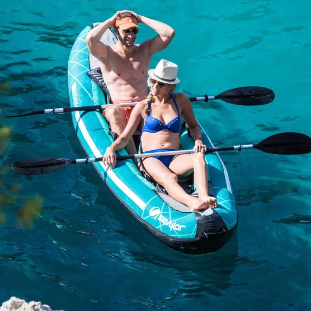 Sevylor Madison Kit - Kayak gonflable avec pagaies et pompe 6/7