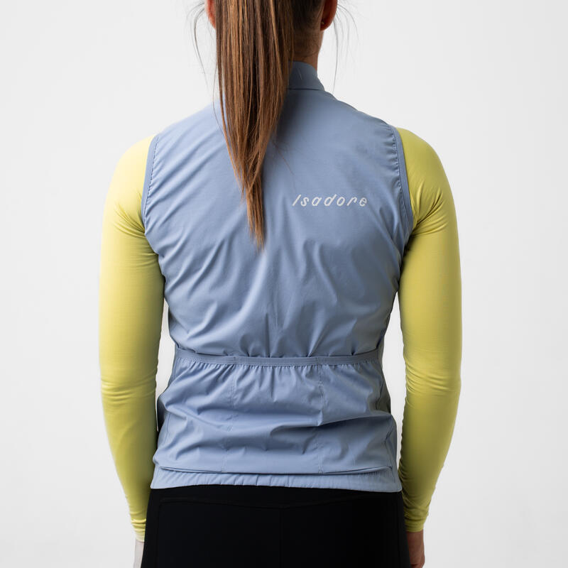 Gilet de cyclisme pour femmes Coupe-vent Debut Nuit