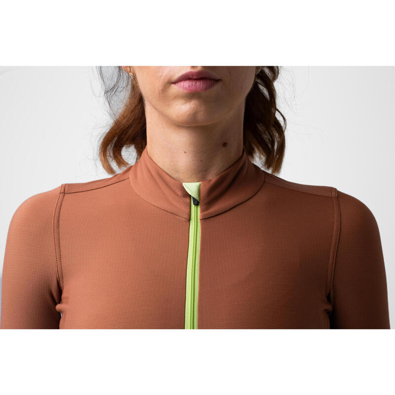 Maglia a manica lunga da ciclismo da donna Termico Echelon Olio di Argan